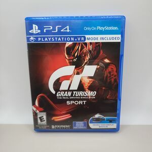 PS4 Game Gran Turismo Real Driving Simulator Sport IOB "Not For Resale"